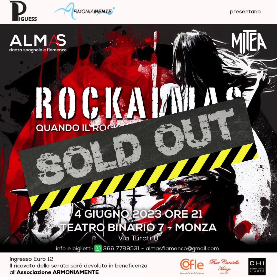 ROCKALMAS: spettacolo di flamenco e rock!